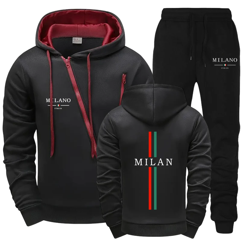 Winter Clothing Pk - Ensembles de survêtements pour hommes, mode