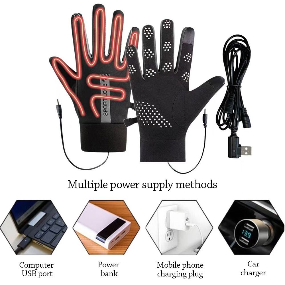 Gants chauffants USB créatifs  - Heated Gloves Electric avis et prix