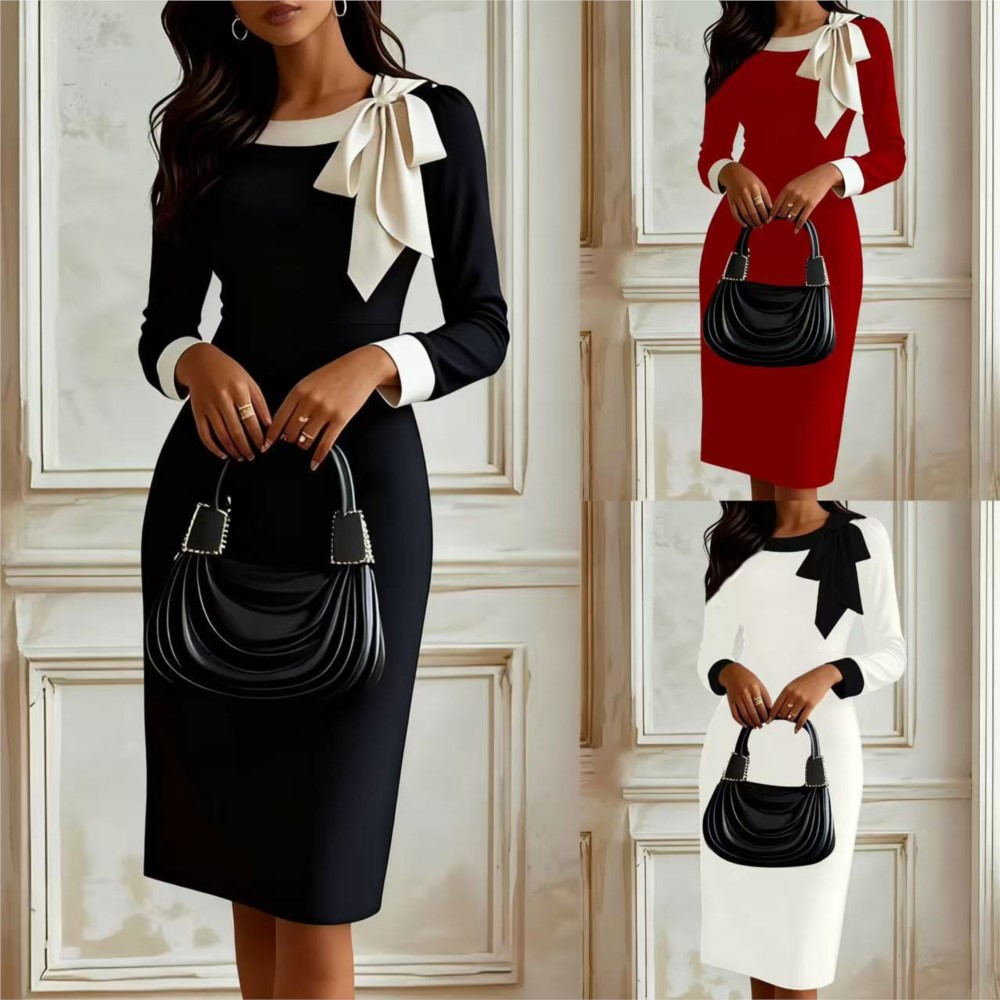 Robe mi-longue pour femmes, co - Winter Clothing Drawing avis et prix
