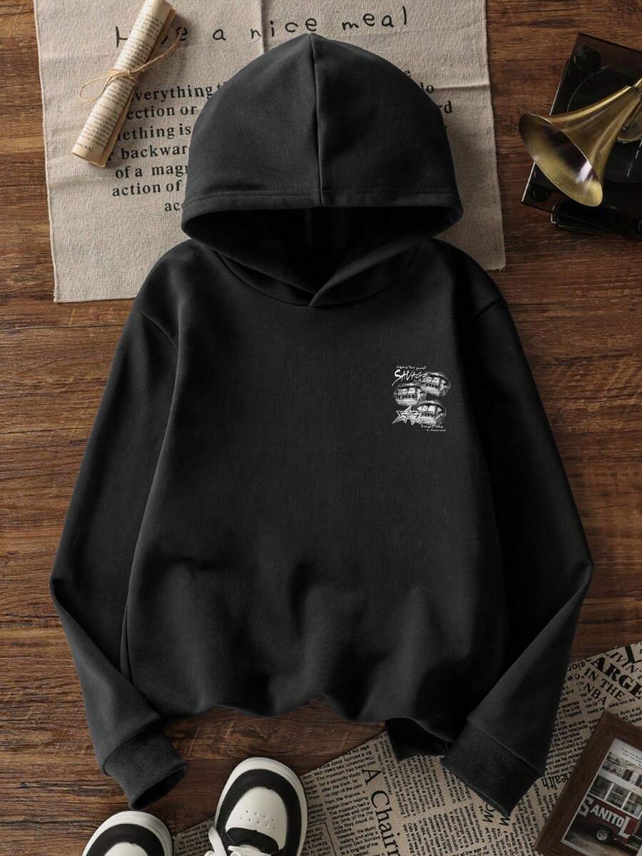 1 pièce, sweat-shirt épais et  - Winter Clothing Drawing avis et prix